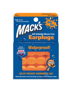 Tapones para oidos infantil EarPlugs 6 pares Mack's